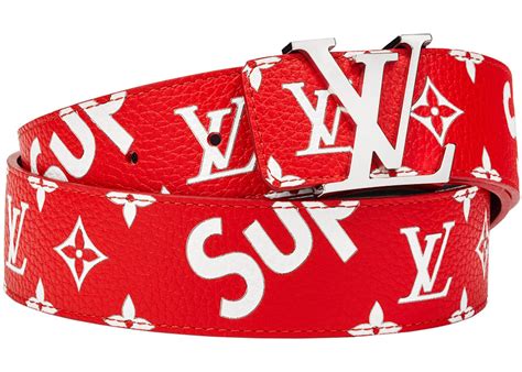 louis vuitton supreme belt price|Louis Vuitton supreme belt real.